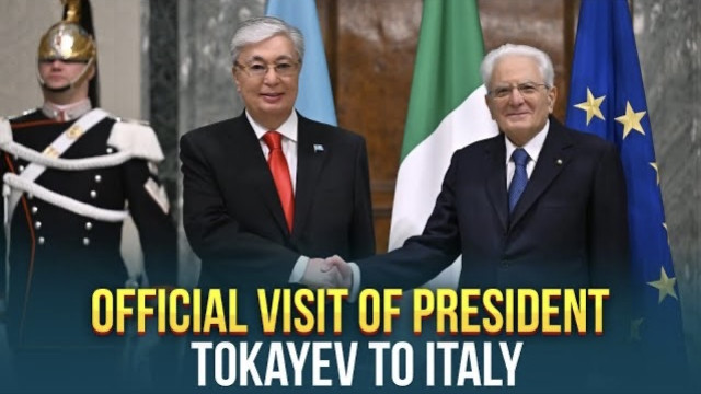 Official visit of President Tokayev to Italy