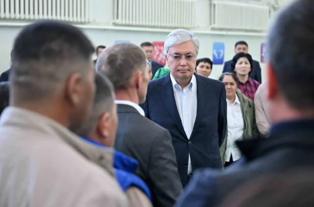 Қосим-Жўмарт Тўқаев Ғарбий Қозоғистон вилоятида бўлди