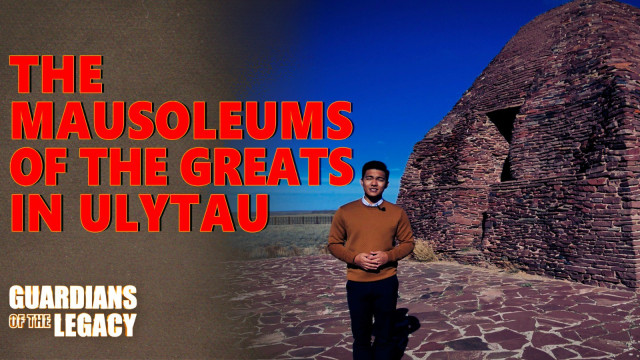 Alasha Khan mausoleum, Zhoshy Khan mausoleum, and Dombauyl