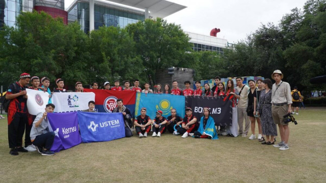 Kazakhstan robotics team wins big at 2024 FIRST Championship