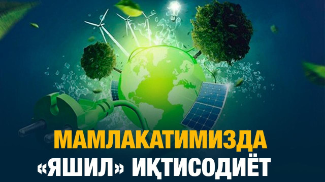 Мамлакатимизда «яшил» иқтисодиёт