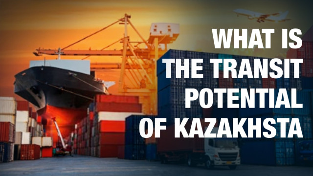What is the transit potential of Kazakhstan?