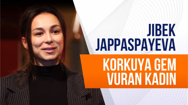 Jibek Jappaspayeva. Korkuya gem vuran kadın