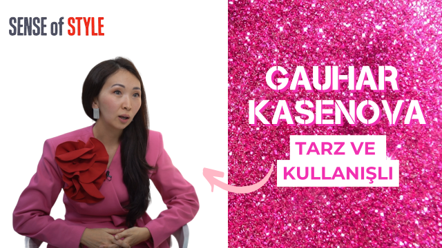 Gauhar Kasenova. Tarz ve kullanışlı