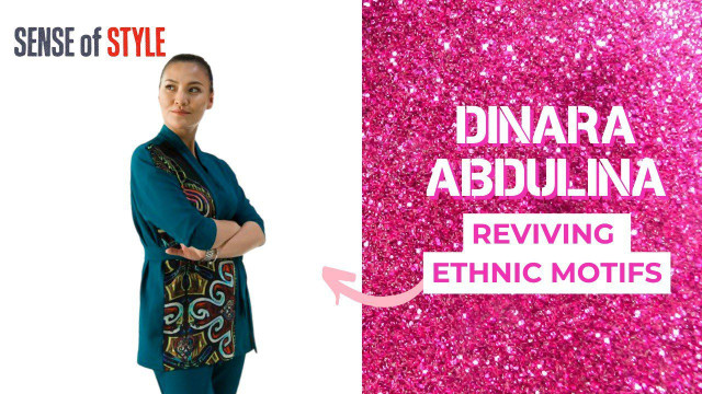 Dinara Abdulina. Reviving ethnic motifs