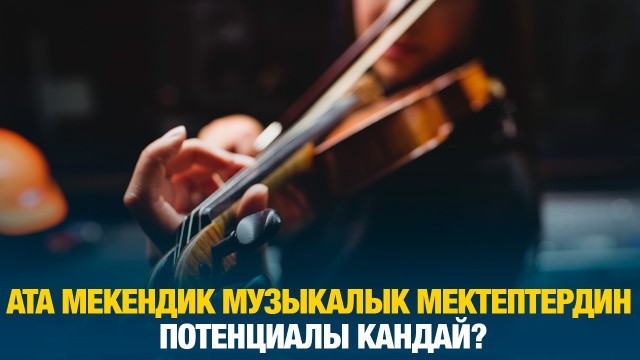Ата мекендик музыкалык мектептердин потенциалы кандай?