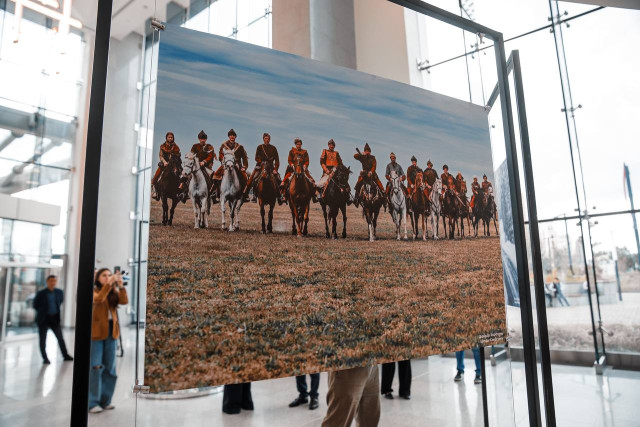 Photo exhibition titled «The Spirit of Nomads: Boundless Horizons» opens in Astana