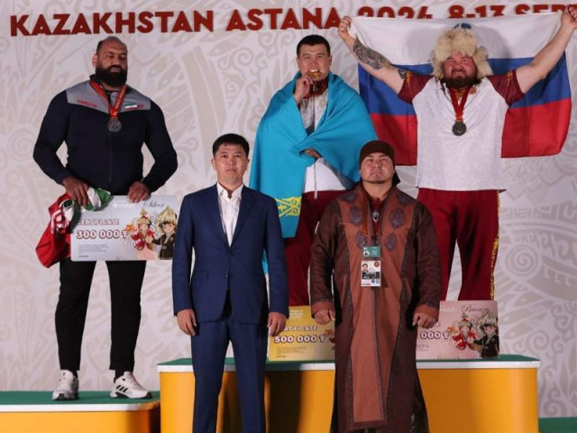 «Толағай» алыптар сайысында қазақстандық балуан жеңіске жетті