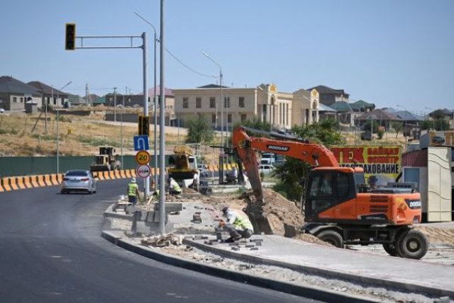 Large-scale reconstruction of A-2 national bypass road nears completion in Shymkent