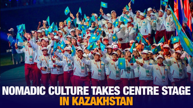 Nomadic culture takes centre stage in Kazakhstan