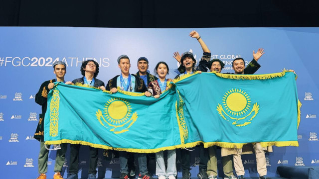 Қозоғистон ўқувчилари робот техникасидан учинчи марта дунё чемпиони бўлди