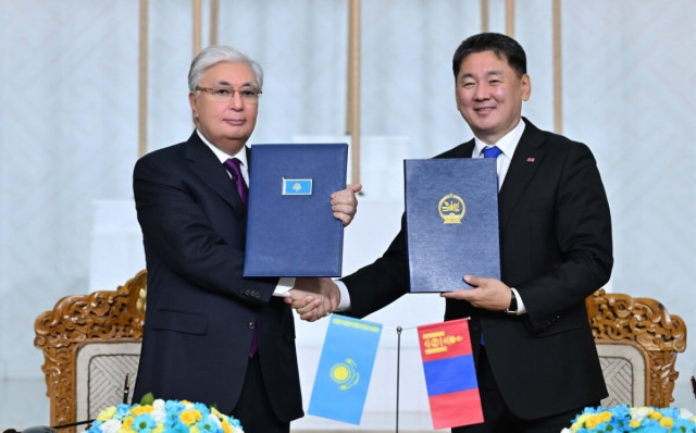 Kazakhstan, Mongolia sign 11 cooperation documents