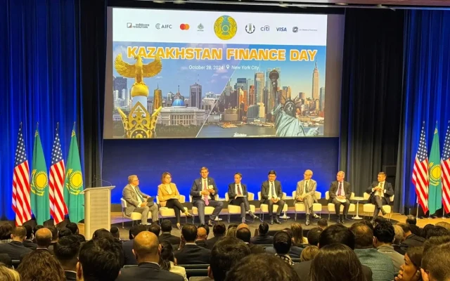 Kazakhstan Finance Day forum held in New York City