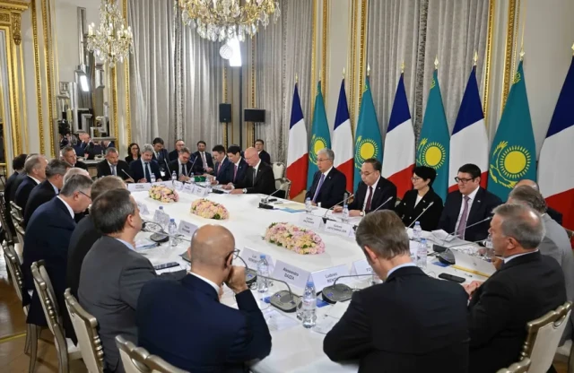 Қозоғистон ва француз бизнеси инвестициявий давра суҳбати ўтказилди