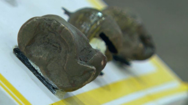 Two bronze assyks uncovered in ancient settlement of Kazakhstan