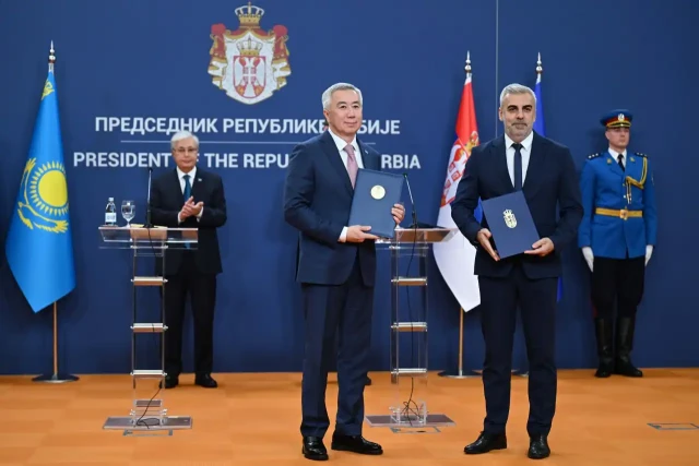 Қазақстан мен Сербия 10 құжатқа қол қойды
