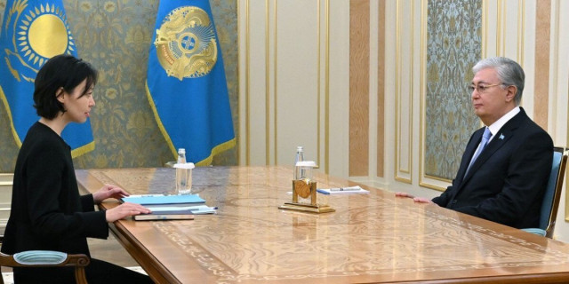 Президент  One Water Summit бўйича Зульфия Сулейменовани қабул қилди