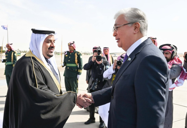 Kazakh President arrives in Saudi Arabia for working visit