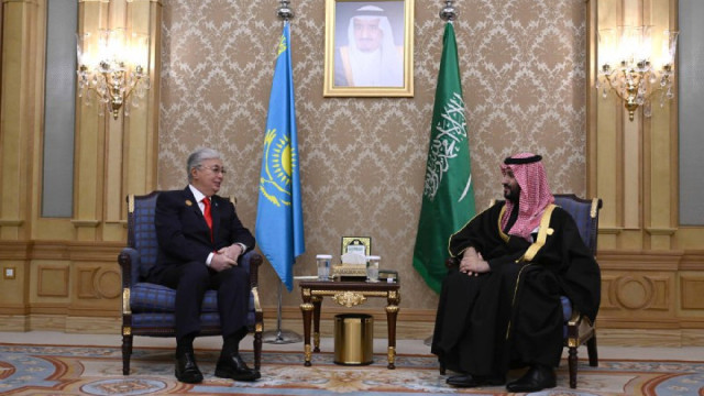 Президент Қосим-Жўмарт Тўқаев – Саудия Арабистонида