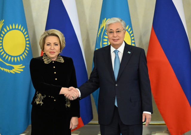 Kazakh President meets with Chairwoman of Russia’s Federation Council