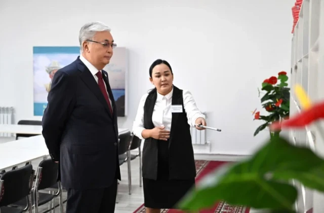 Kazakistan Cumhurbaşkanı'nın Zhetysu bölgesine çalışma gezisi