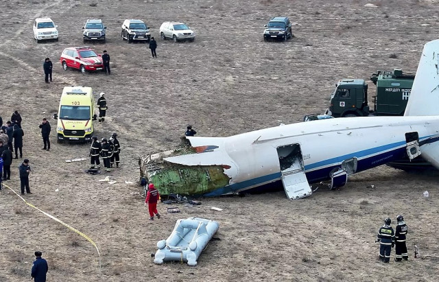 Decoding of black boxes from plane crashed near Aktau begins in Brazil