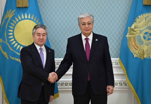 Қазақстан Президенті Қырғызстанның Сыртқы істер министрі қабылдады