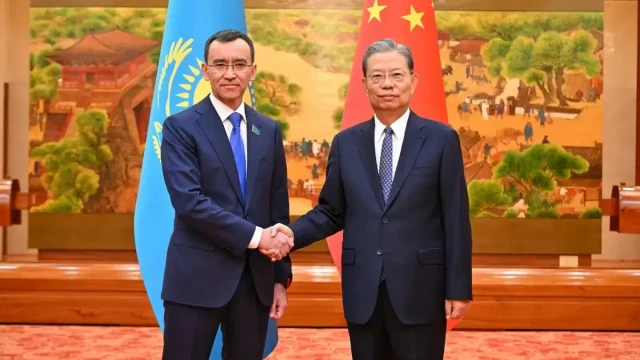 Kazakh Senate Speaker pays official visit to China