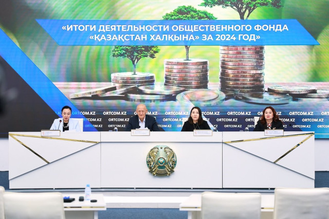 «Қазақстан халқына» қоры үш жылда 186 млрд теңгеге қайырымдылық көмек көрсетті