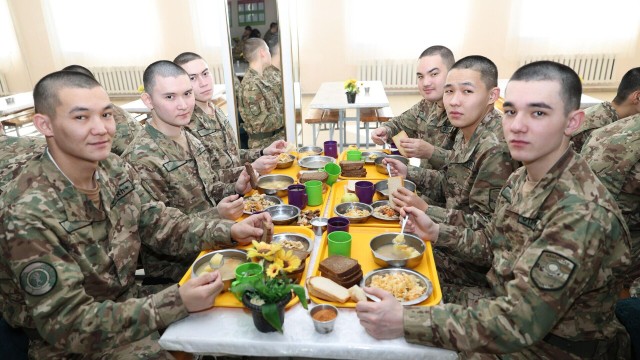 Kazakh military menu to include national dishes