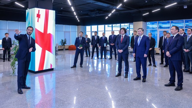 Грузия Бош вазири ҚТЙ офисига келди