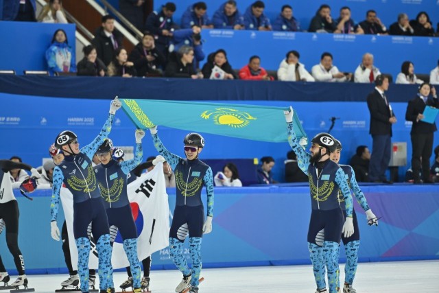 Asya Kış Oyunları’nda Kazakistan milli takımı 9 madalya kazandı
