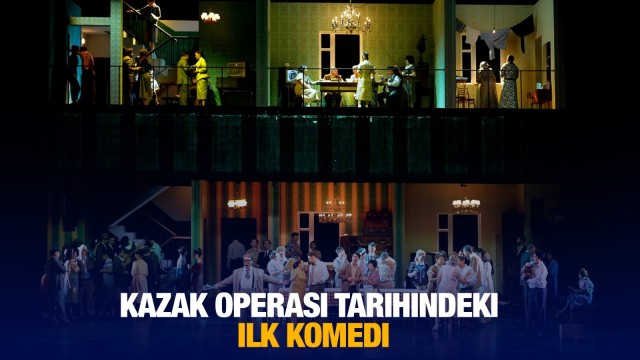 Kazak operası tarihindeki ilk komedi