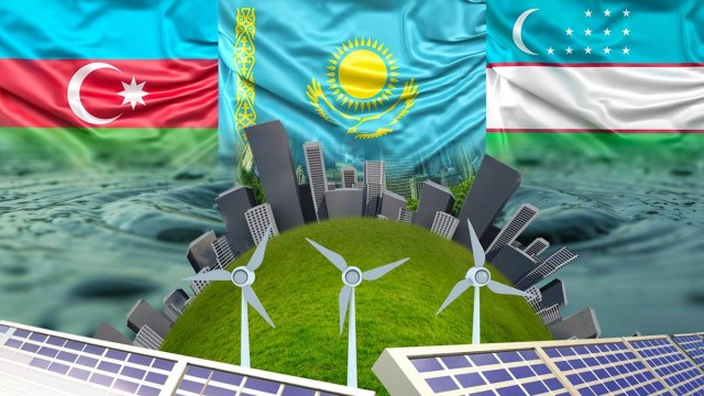 Kazakistan, Özbekistan ve Azerbaycan Avrupa’ya «yeşil» bir enerji koridoru oluşturmayı planlıyor