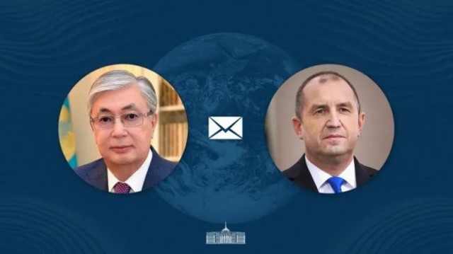 Kassym-Jomart Tokayev congratulates Bulgarian President on National Day