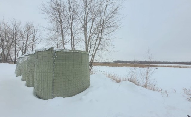 Модульную дамбу тестируют в Костанайской области