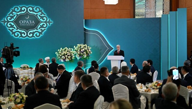 Devlet Başkanı adına Milli Kurultay katılımcıları için iftar yemeği düzenlendi
