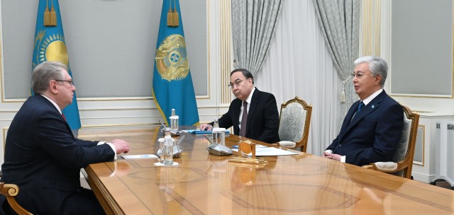 Kazakh President receives Institute of Diplomacy Director
