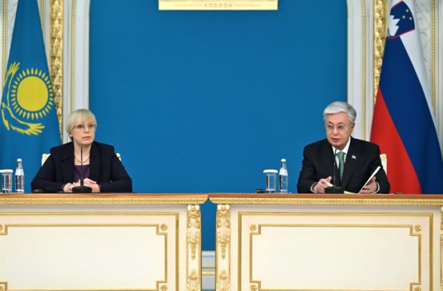 Наташа Пирц-Мусар Қозоғистонга келди