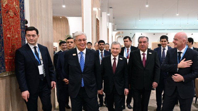 Kazakh President holds series of meetings in Uzbekistan