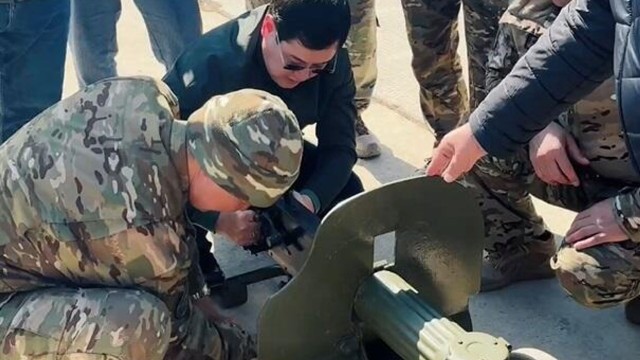 Military parade preparations demonstrated to MPs in Astana