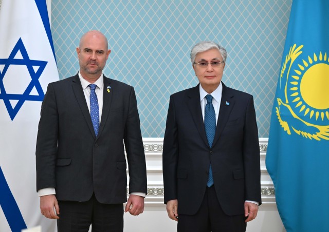 Kazakh President receives Israeli Knesset Speaker