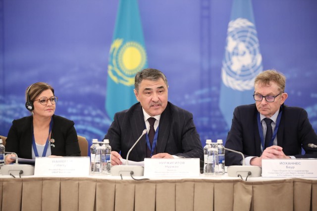 Казакстан суу тармагын өнүктүрүү боюнча эл аралык өнөктөштөр менен документтерге кол койду