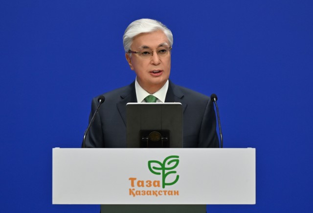 Мамлекет башчысы «Таза Казакстан» экологиялык фестивалында сөз сүйлөдү