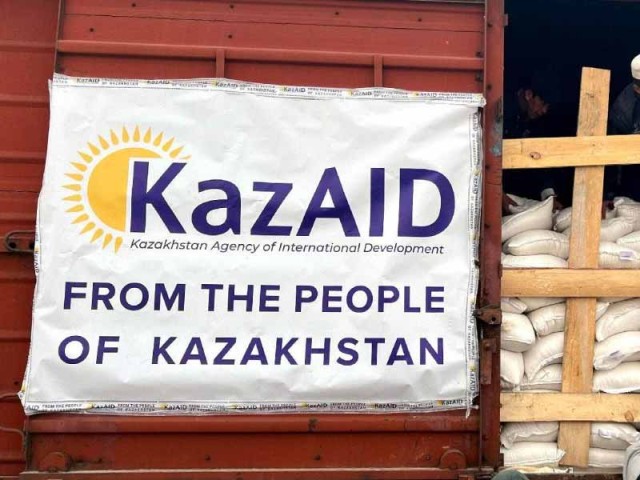 Kazakhstan delivers humanitarian aid to Afghanistan