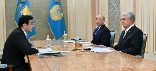 Президент Казахстана принял председателя правления холдинга «Байтерек»