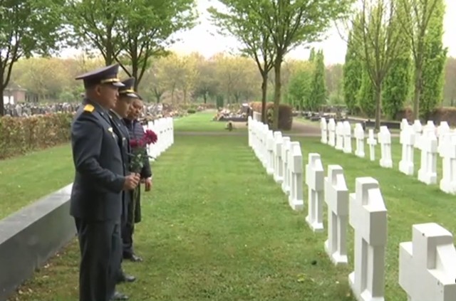 Қозоқ ботирлари Бельгияда ёдга олинди