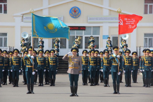 Улуттук гвардия жеңиштин 80 жылдыгын патриоттук акция менен белгиледи