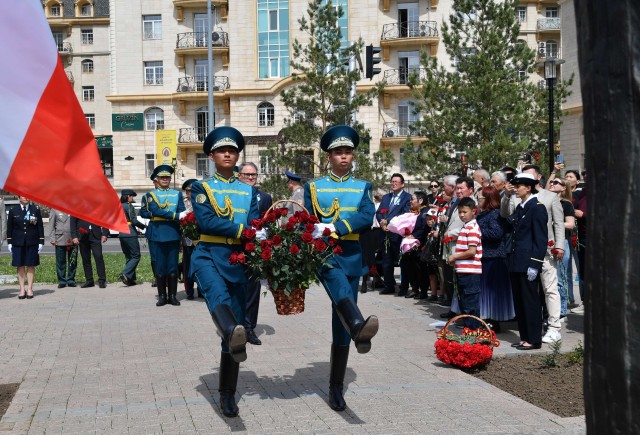 French diplomats present medals to families of Kazakh partisans