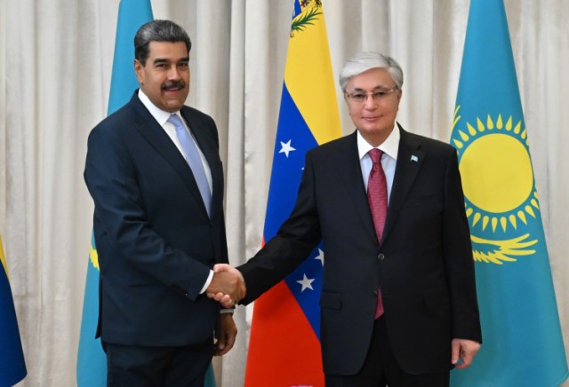 Kazakh President holds series of meetings with foreign leaders in Moscow